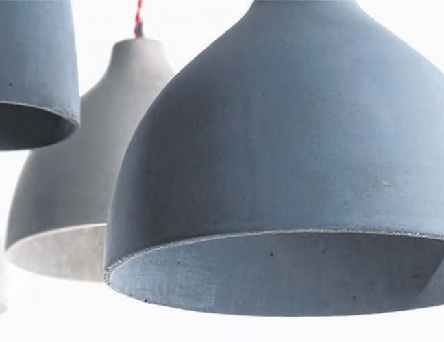 混凝土、Heavy燈罩