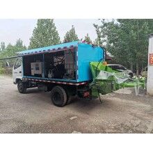  車載式雙噴頭濕噴機，車載式濕噴臺車，雙噴頭混凝土濕噴臺車