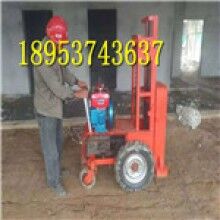 不開玩笑！自走式四輪鏈條打夯機(jī) 柴油夯錘機(jī)