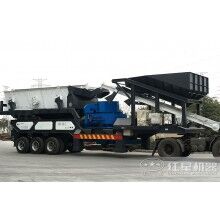 一臺移動式的破碎機價格多少？生產(chǎn)能力大不大？Z100