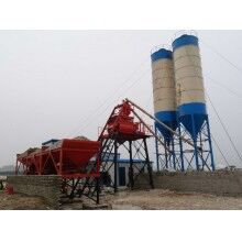 小型節(jié)能型hzs25攪拌站，操作方便